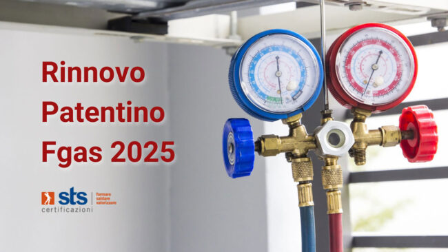 rinnovo patentino fgas 2025